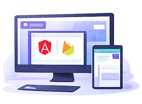 Angular and Firebase development on multiple devices
